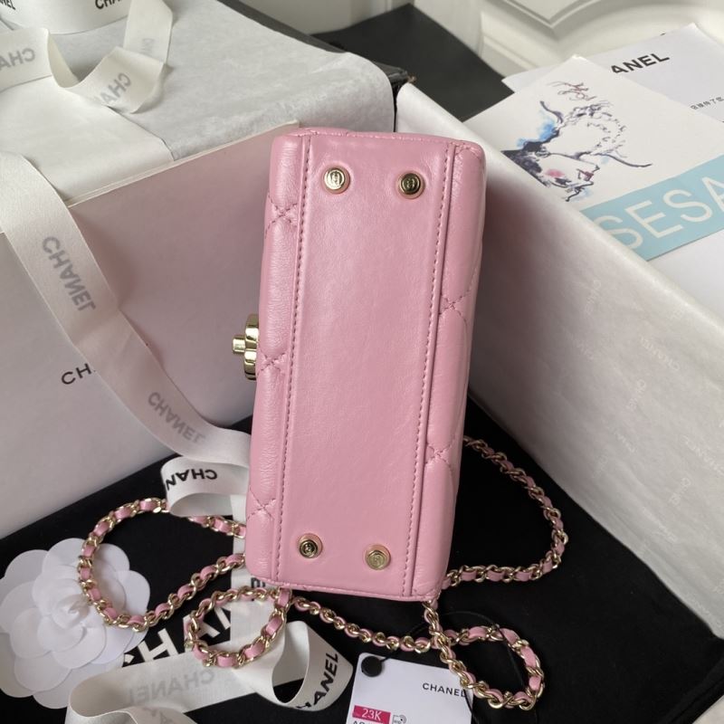 Ch**el top handle bags